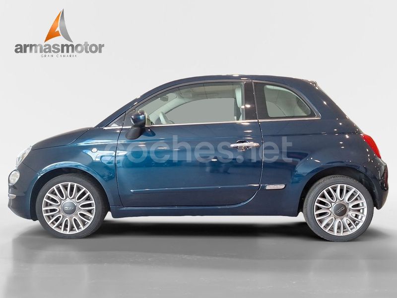 Usado Fiat 500 Lounge 69 CV (50 kW) 2017 Azul Berlina