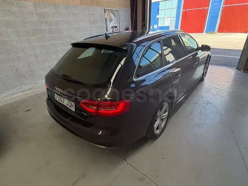 Usado Audi A4 S-Line 150 CV (110 kW) 2015 Negro Familiar