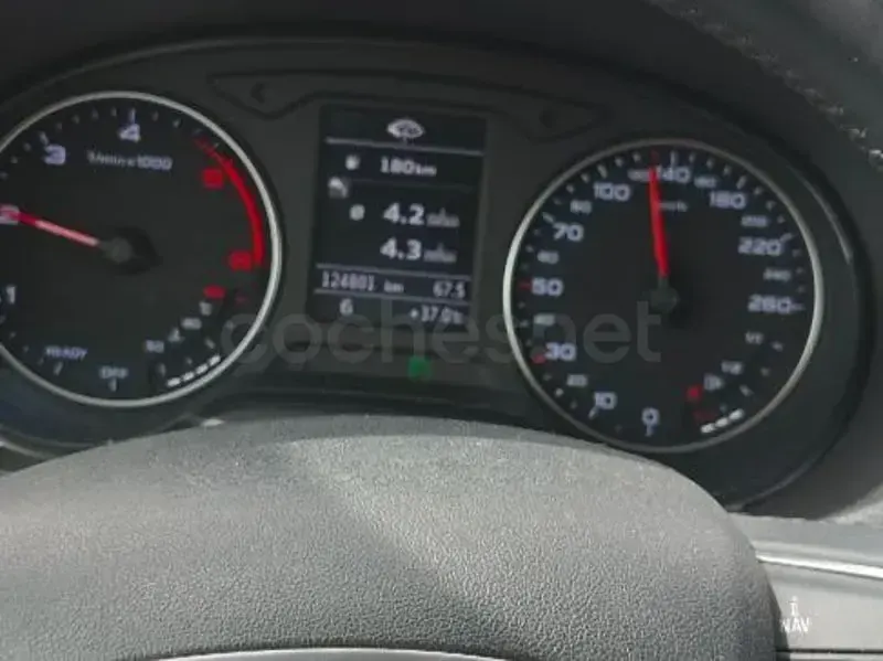 Usado Audi A3 110 CV (80 kW) 2016 Negro Berlina