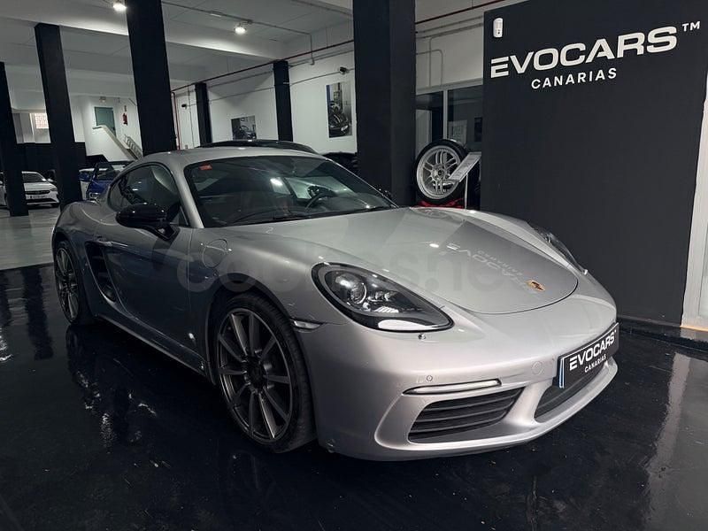 Usado Porsche 718 Cayman 300 CV (220 kW) 2017 Gris / plata Coupe