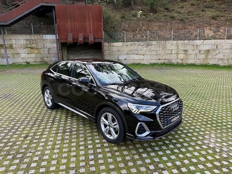 Usado Audi Q3 Sportback S-Line 150 CV (110 kW) 2021 Negro SUV