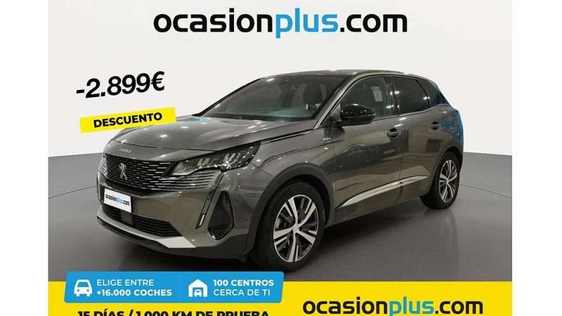 Gris Usado 2023 Peugeot 3008 Allure Monovolumen | 21.082 € (Precio justo) - Imagen 1/1