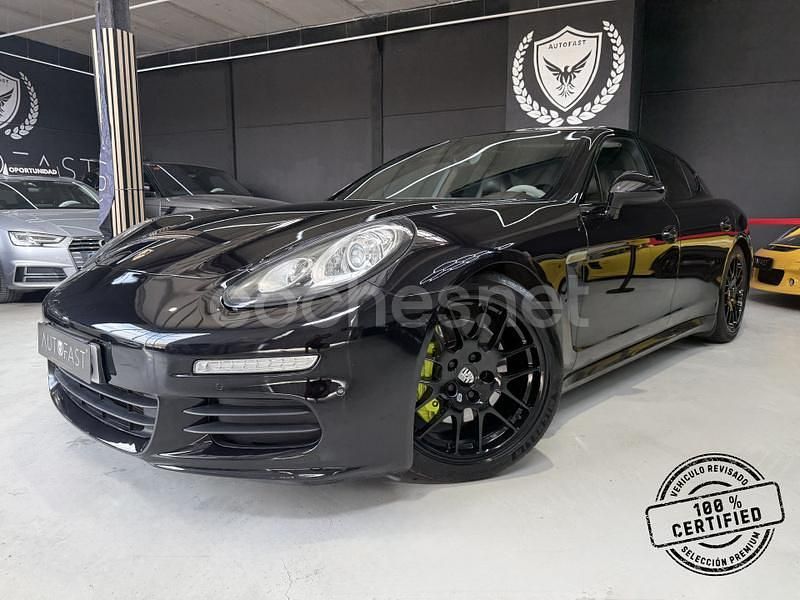 Negro Usado 2014 Porsche Panamera S E-Hybrid Berlina | 37.990 € - Imagen 1/4