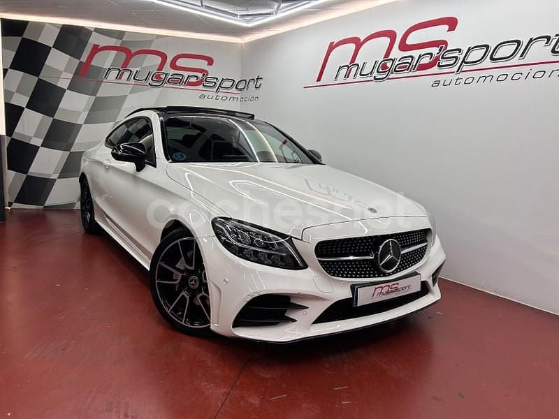 Blanco Usado 2022 Mercedes C220 Coupe | 27.900 € (Super precio) - Imagen 1/4