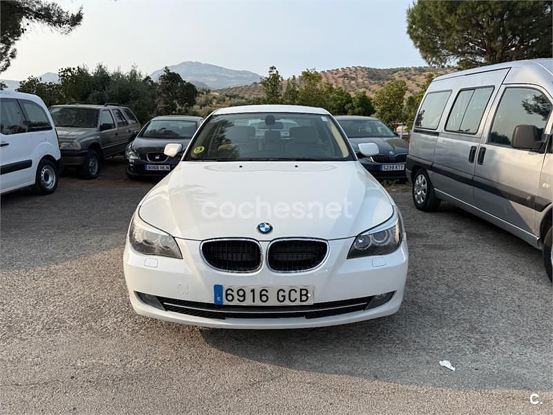 Usado BMW 520 163 CV (119 kW) 2008 Blanco Berlina