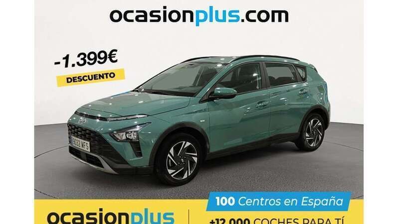 Verde Usado 2023 Hyundai Bayon SUV | 13.991 € (Precio justo) - Imagen 1/4