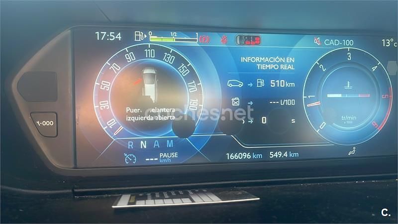 Usado Citroën Grand C4 Picasso Intensive 115 CV (84 kW) 2014 Granate Monovolumen