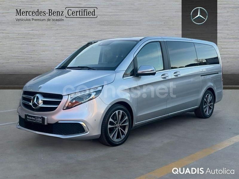 Gris / plata Usado 2021 Mercedes V300 Avantgarde Monovolumen | 61.975 € (Caro) - Imagen 1/4