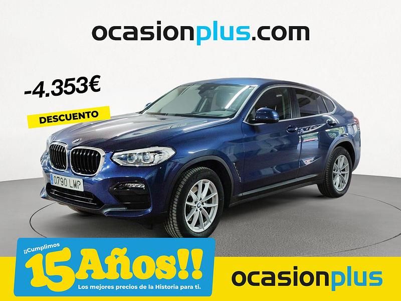 Azul Usado 2021 BMW X4 SUV | 35.350 € (Buen precio) - Imagen 1/4