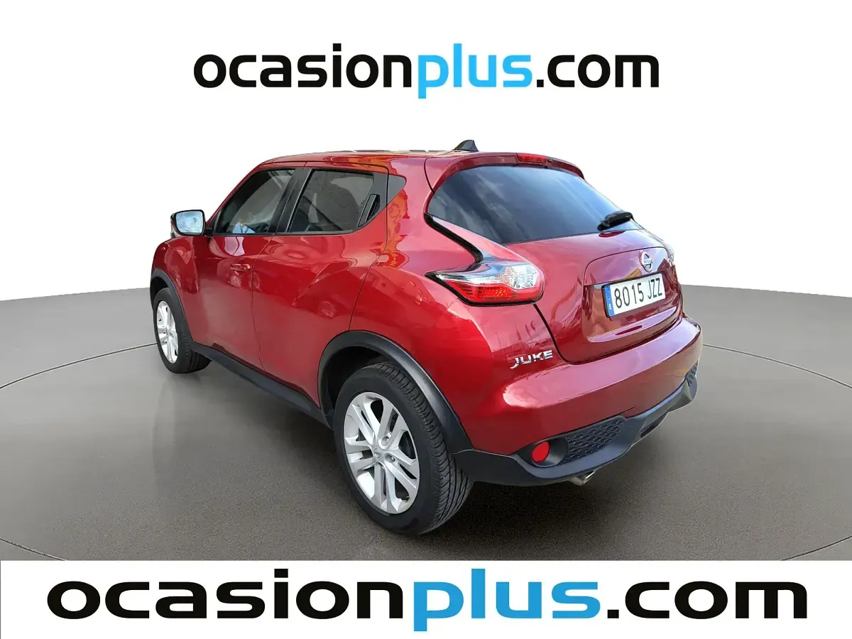 Usado Nissan Juke N-Connecta 110 CV (80 kW) 2017 Granate SUV