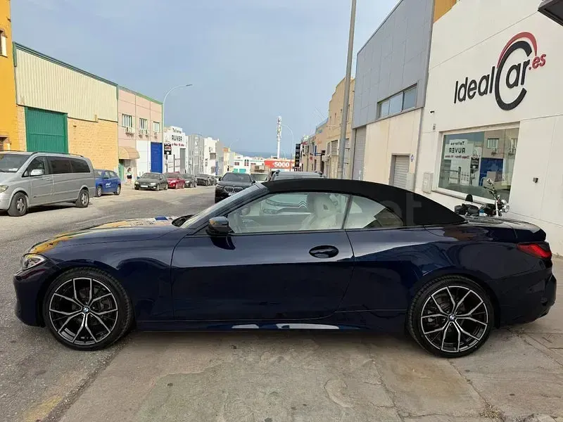 Usado BMW 420 Comfort Edition 184 CV (135 kW) 2021 Azul Descapotable