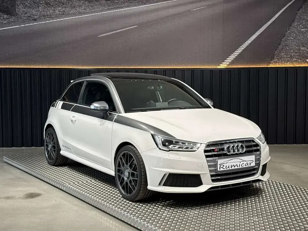 Usado Audi S1 Exclusive 231 CV (169 kW) 2017 Blanco Utilitario