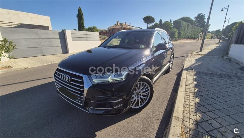 Azul Usado 2015 Audi Q7 Sport SUV | 30.500 € (Precio justo) - Imagen 1/4