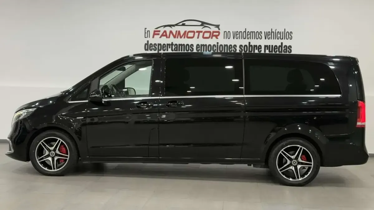 Usado Mercedes V250 Avantgarde 204 CV (150 kW) 2017 Negro Monovolumen