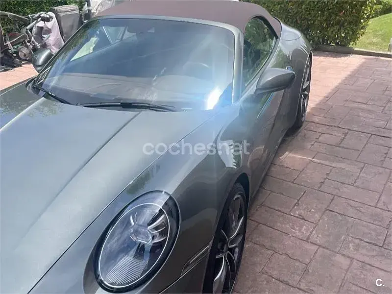 Usado Porsche 911 Carrera 4 Cabriolet 385 CV (283 kW) 2021 Verde Descapotable