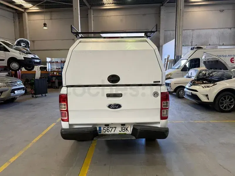 Usado Ford Ranger XL 150 CV (110 kW) 2014 Blanco Pickup/Camioneta