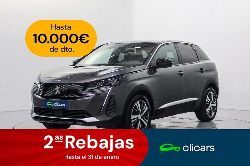 Gris / plata Usado 2024 Peugeot 3008 Allure SUV | 19.490 € (Precio justo) - Imagen 1/4