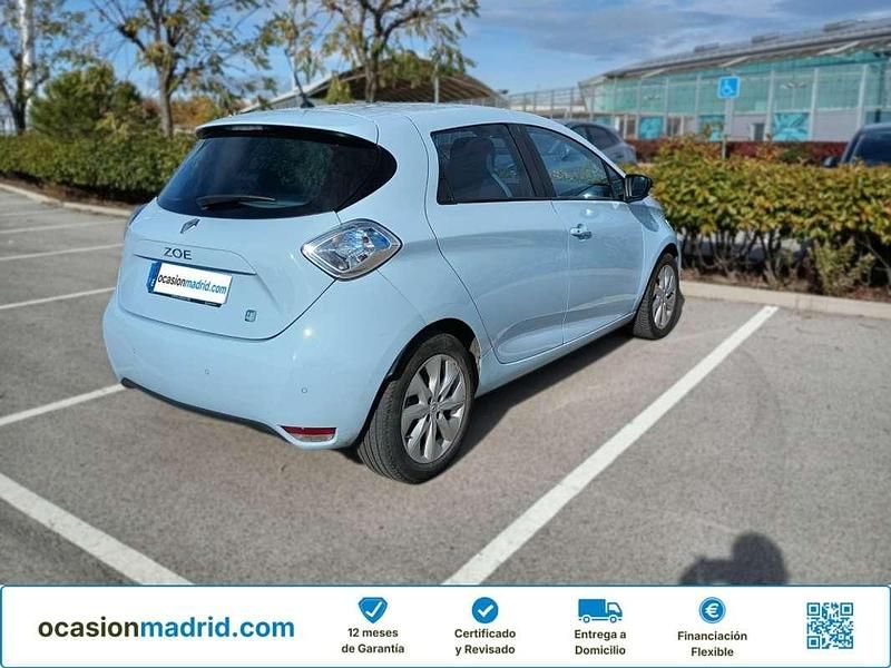 Begagnad Renault Zoe Intens 64 kW (88 HK) 2016 Blå Halvkombi