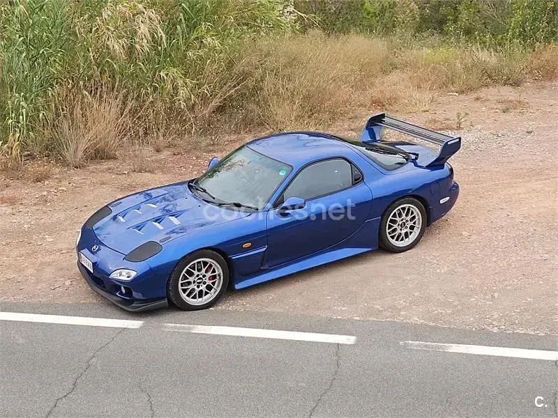Usado Mazda RX7 241 CV (177 kW) 1996 Azul Coupe