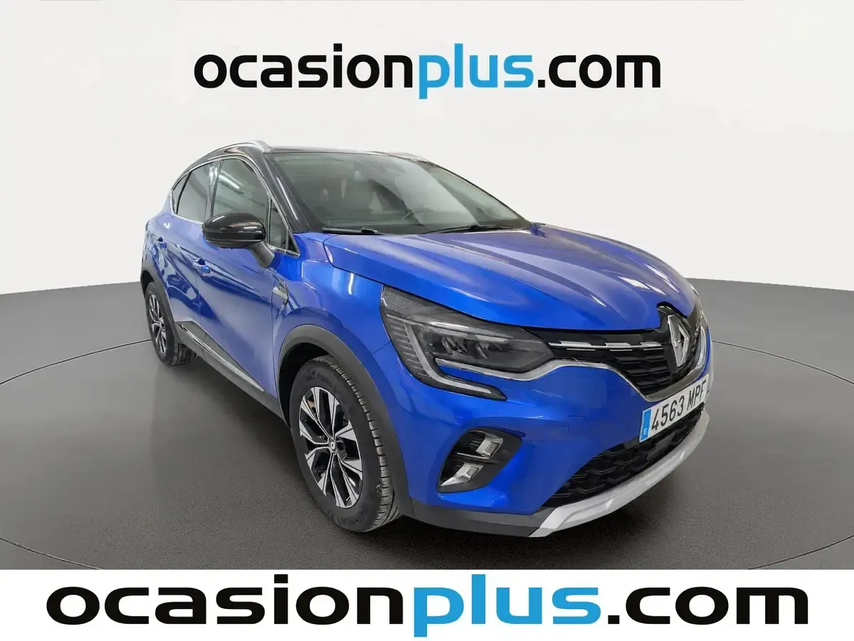 Usado Renault Captur Techno 91 CV (66 kW) 2024 Azul SUV