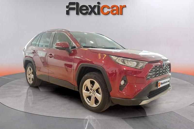 Rojo Usado 2021 Toyota RAV4 Hybrid Advance SUV | 24.990 € (Super precio) - Imagen 1/4