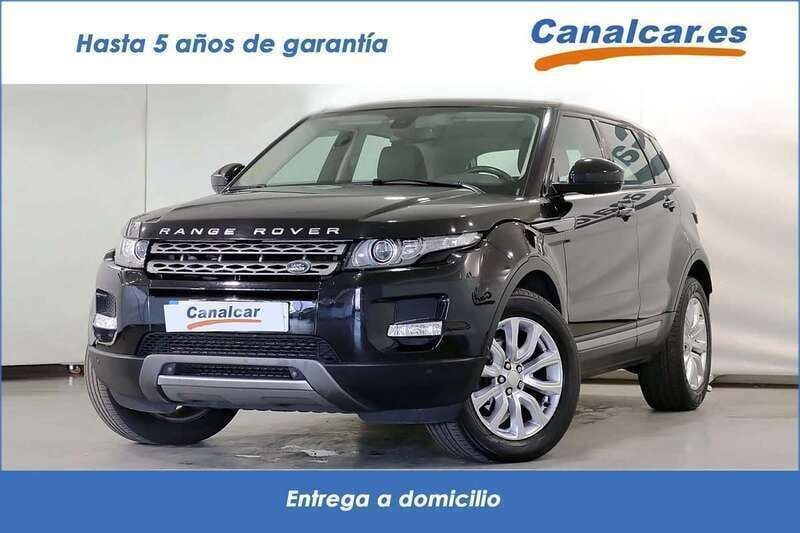 Negro Usado 2014 Land Rover Range Rover evoque Pure SUV | 14.633 € (Super precio) - Imagen 1/4