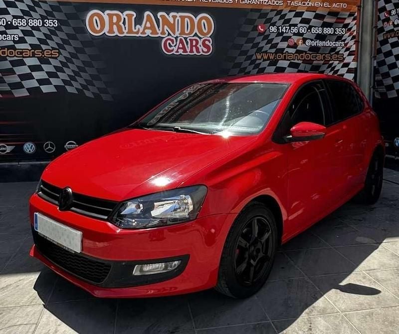 Usado VW Polo Advance 90 CV (66 kW) 2010 Rojo Utilitario