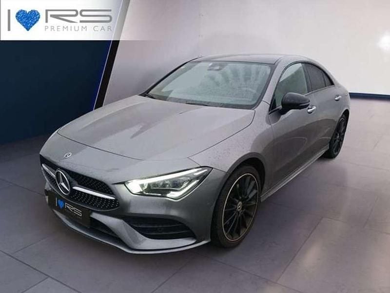 Usado Mercedes C220 AMG line 218 CV (160 kW) 2021 Gris Berlina