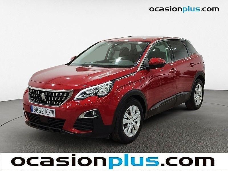 Rojo Usado 2019 Peugeot 3008 Active SUV | 18.000 € (Un poco caro) - Imagen 1/4