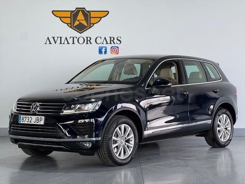 Usado VW Touareg 262 CV (192 kW) 2015 Azul SUV