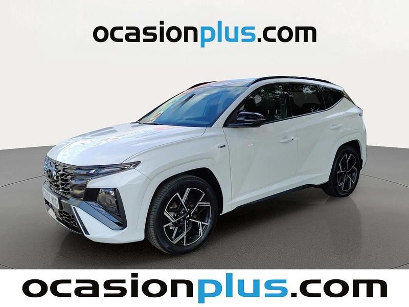 Blanco Usado 2024 Hyundai Tucson N Line SUV | 31.719 € (Precio justo) - Imagen 1/3