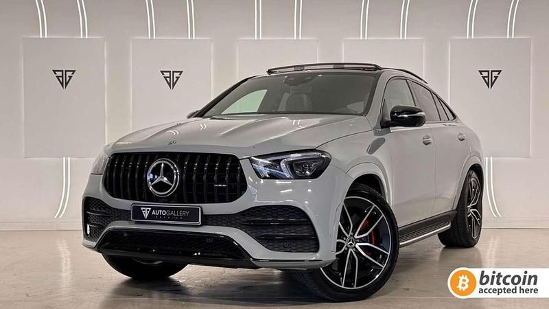 Plateado Usado 2021 Mercedes GLE400 Coupe | 66.900 € (Buen precio) - Imagen 1/4