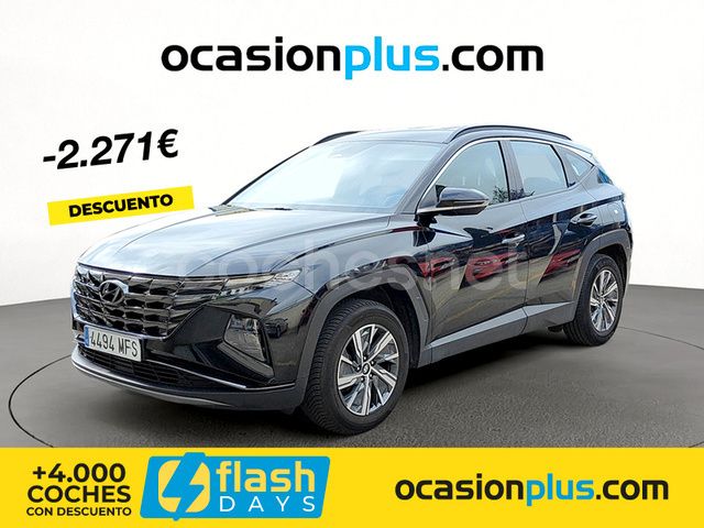 Negro Usado 2023 Hyundai Tucson SUV | 22.990 € (Precio justo) - Imagen 1/4
