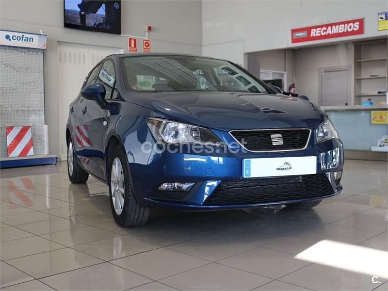 Azul Usado 2014 Seat Ibiza I-Tech Berlina | 7990 € (Precio justo) - Imagen 1/4