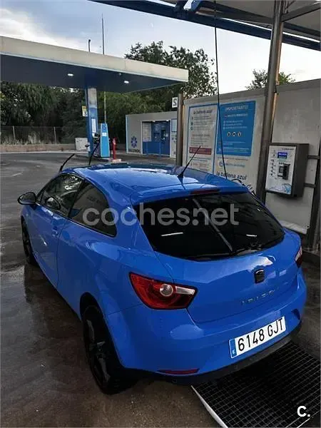 Usado Seat Ibiza SC Sport 105 CV (77 kW) 2008 Azul Utilitario