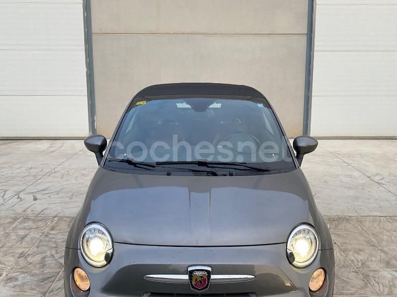 Gris / plata Usado 2015 Abarth 500C Turismo Descapotable | 12.999 € (Precio justo) - Imagen 1/4