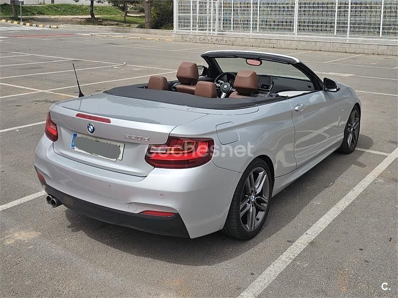 Usado BMW 220 Comfort Edition 190 CV (139 kW) 2015 Gris / plata Descapotable