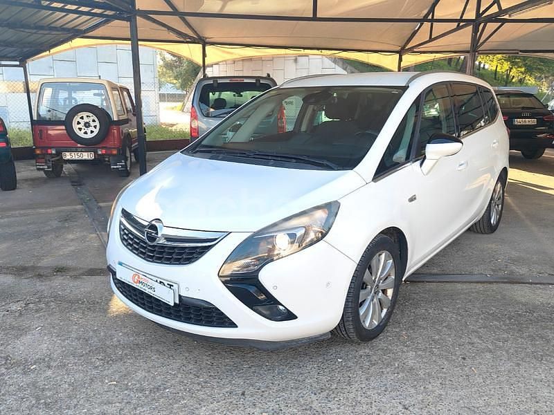 Blanco Usado 2015 Opel Zafira Tourer Selective Monovolumen | 10.500 € (Precio justo) - Imagen 1/4