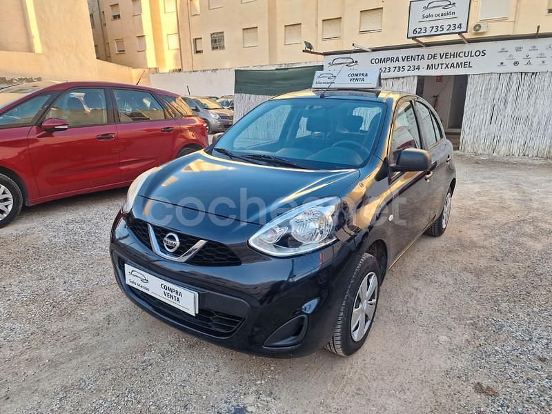 Usado Nissan Micra Acenta 80 CV (58 kW) 2015 Azul Berlina