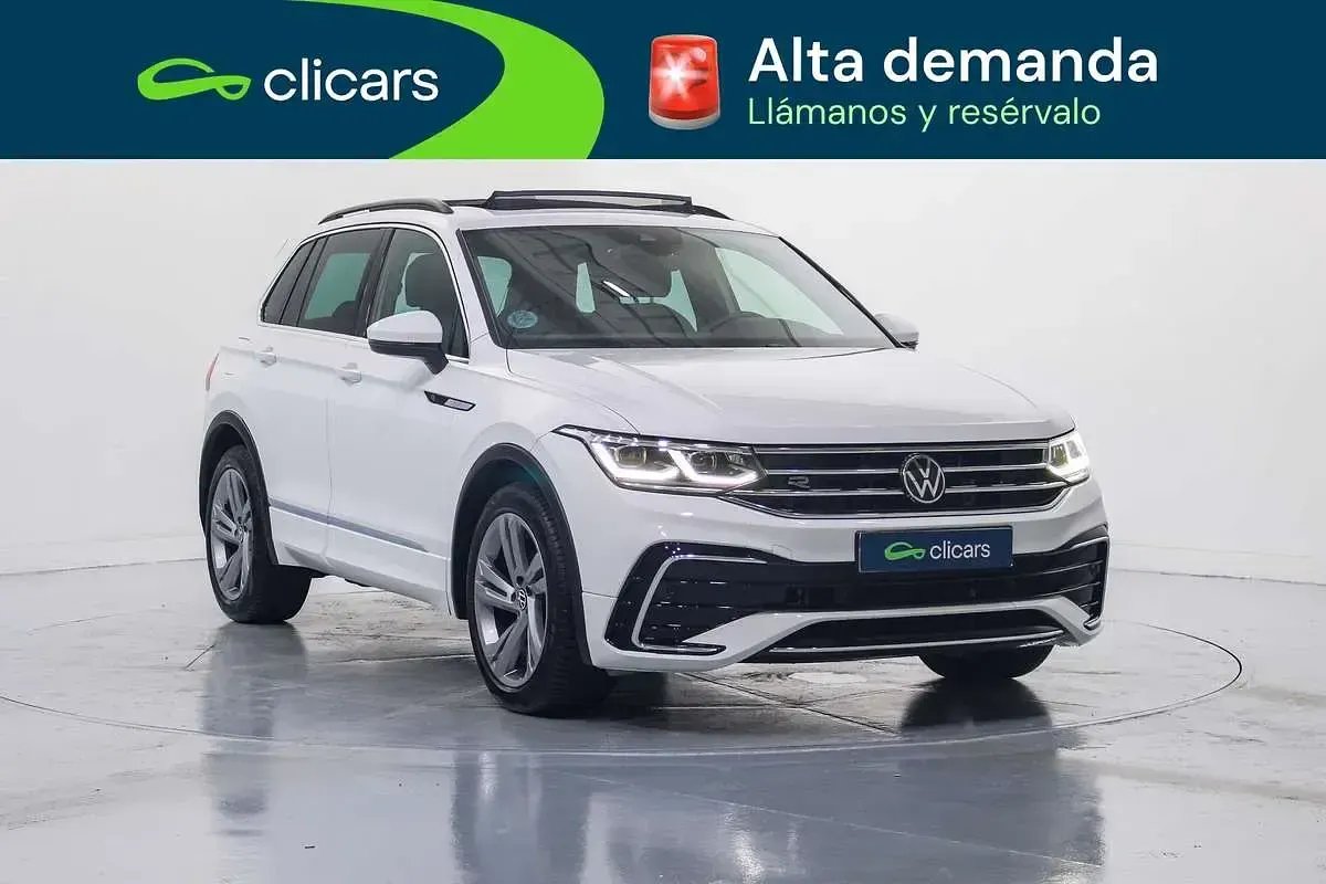 Usado VW Tiguan R-line 150 CV (110 kW) 2022 Blanco SUV