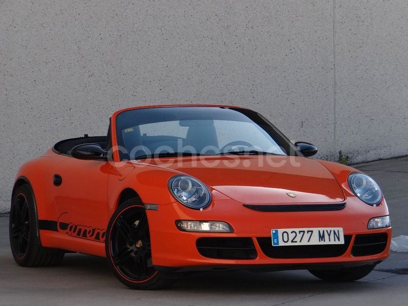Naranja Usado 2006 Porsche 911 Carrera 4 Cabriolet Descapotable | 44.990 € - Imagen 1/4