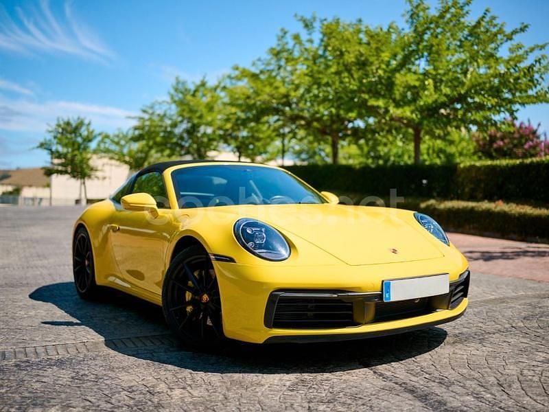 Amarillo Usado 2021 Porsche 911 Targa 4S Descapotable | 172.000 € - Imagen 1/4
