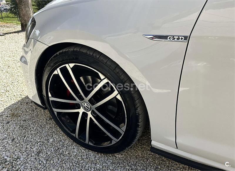 Usado VW Golf VII GTD 184 CV (135 kW) 2014 Blanco Berlina