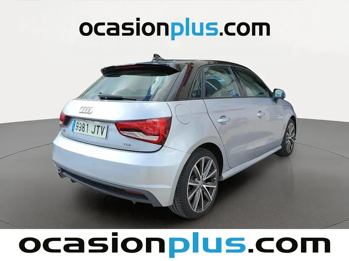 Usado Audi A1 S-Line 116 CV (85 kW) 2016 Gris Utilitario