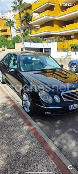 Usado Mercedes E320 Avantgarde 204 CV (150 kW) 2002 Negro Berlina