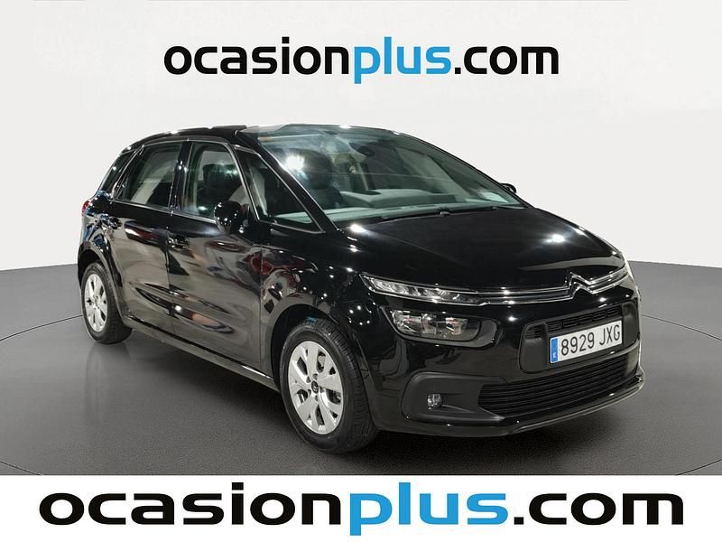 Usado Citroën C4 Live 130 CV (95 kW) 2017 Negro Monovolumen