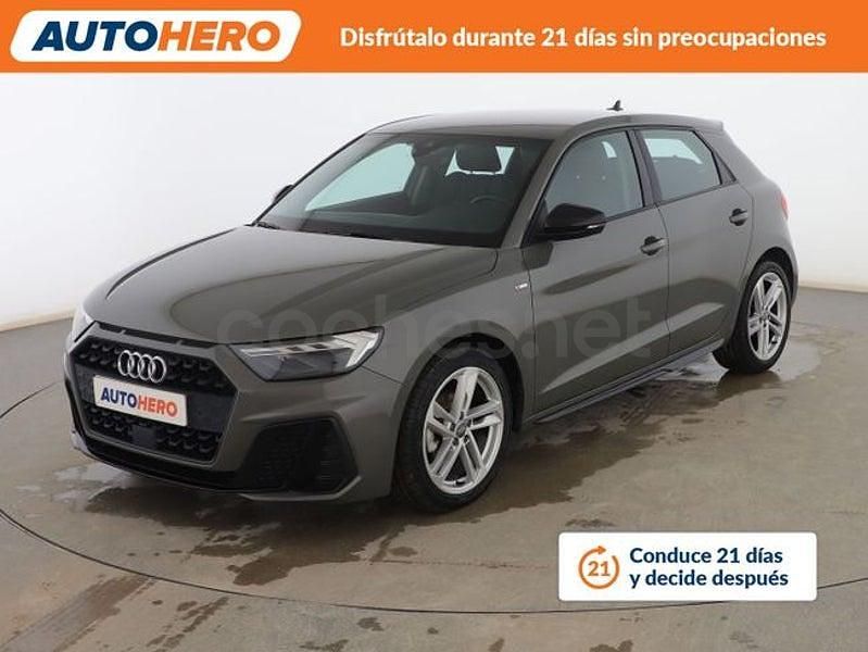 Usado Audi A1 Sportback S-Line 116 CV (85 kW) 2018 Gris / plata Utilitario