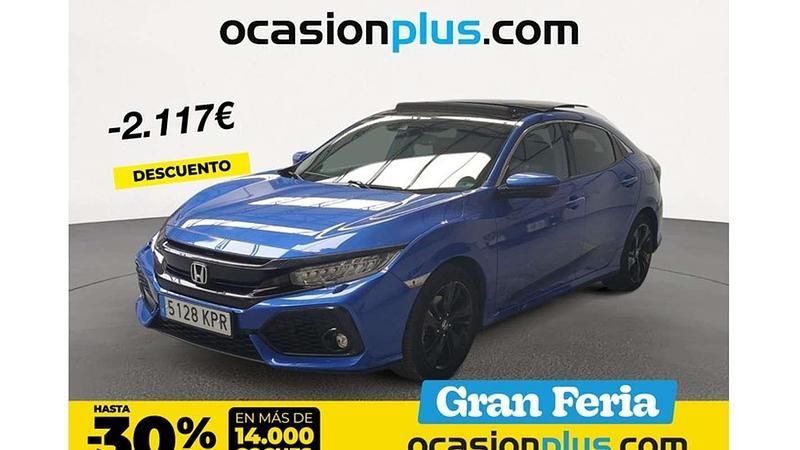 Azul Usado 2018 Honda Civic Executive Utilitario | 20.355 € (Un poco caro) - Imagen 1/4