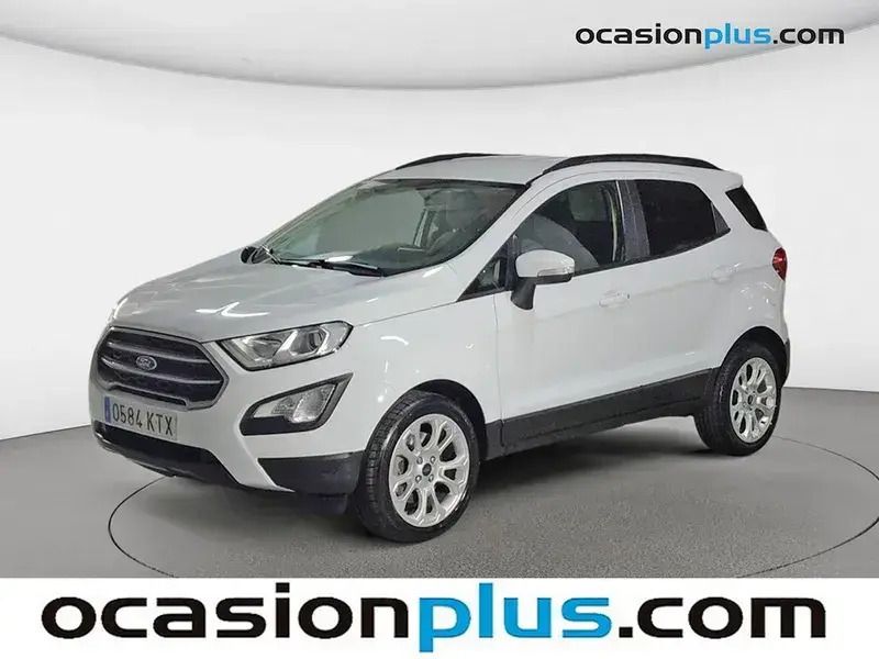 Blanco Usado 2019 Ford Ecosport Titanium SUV | 14.091 € (Precio justo) - Imagen 1/4