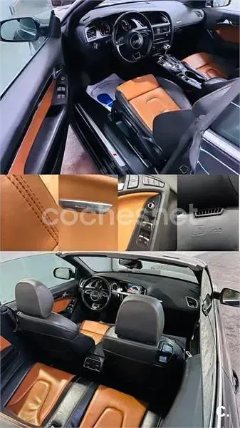 Usado Audi A5 Cabriolet Exclusive 245 CV (180 kW) 2013 Negro Descapotable
